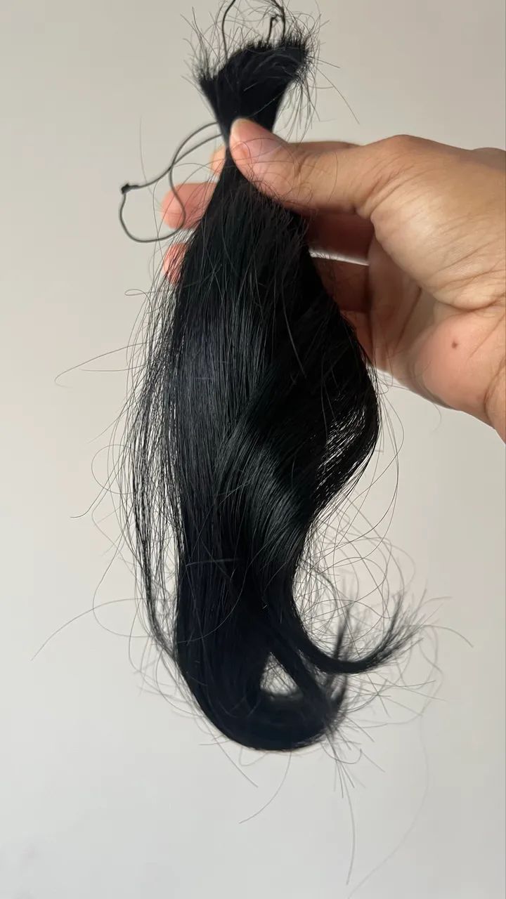 Cabelo humano preto - Foto 5