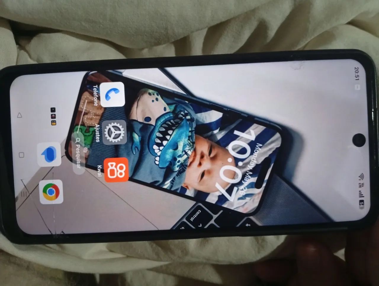E ainda sem o celular vende-se um celular xiaomi C5 350 - Foto 2