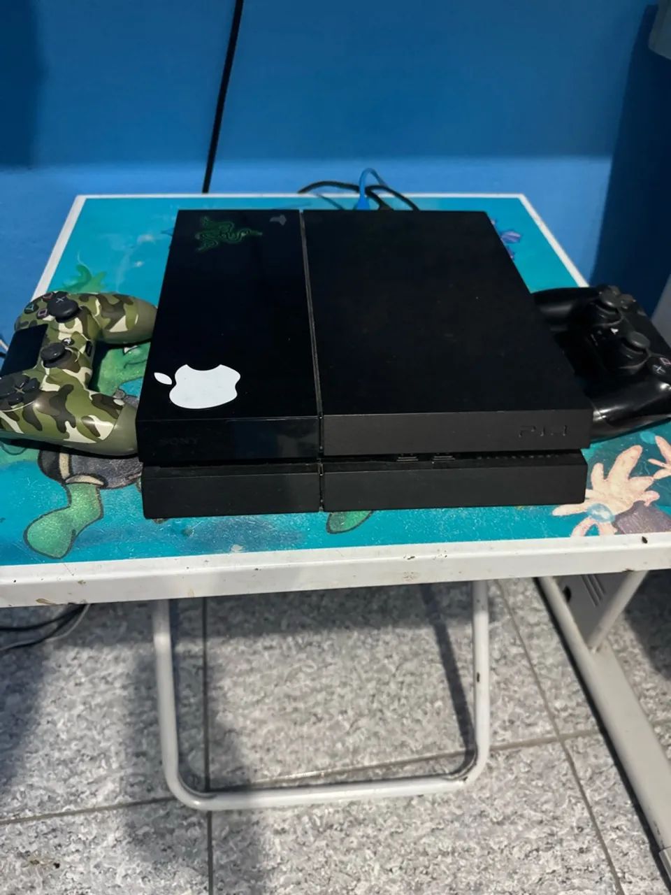 PlayStation 4 completo, 2 controles e 2 jogos.  - Foto 2