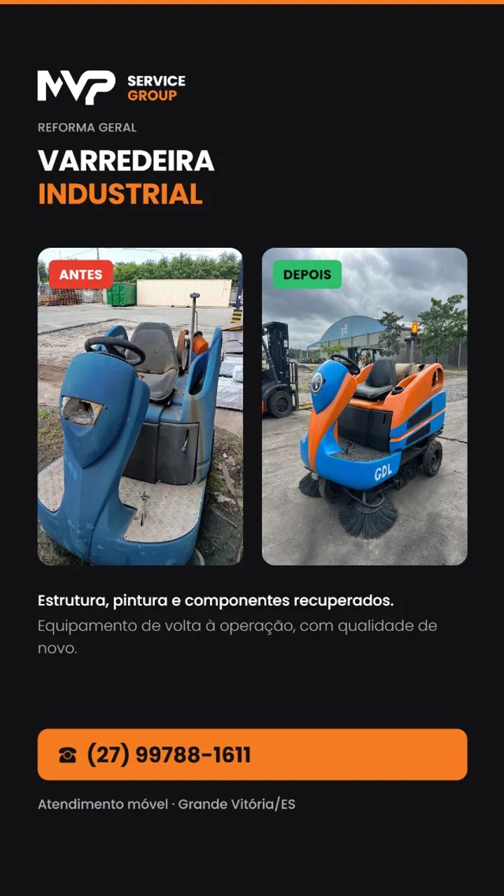 Serviço de Manutenção em Equipamentos Móveis