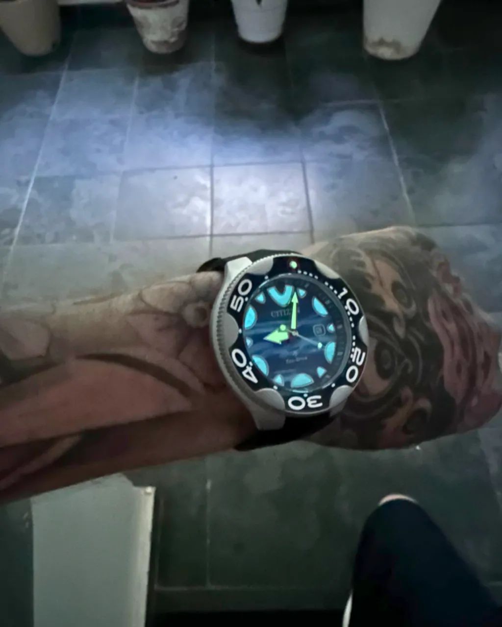 Relógio Modelo Orca Azul - Foto 2