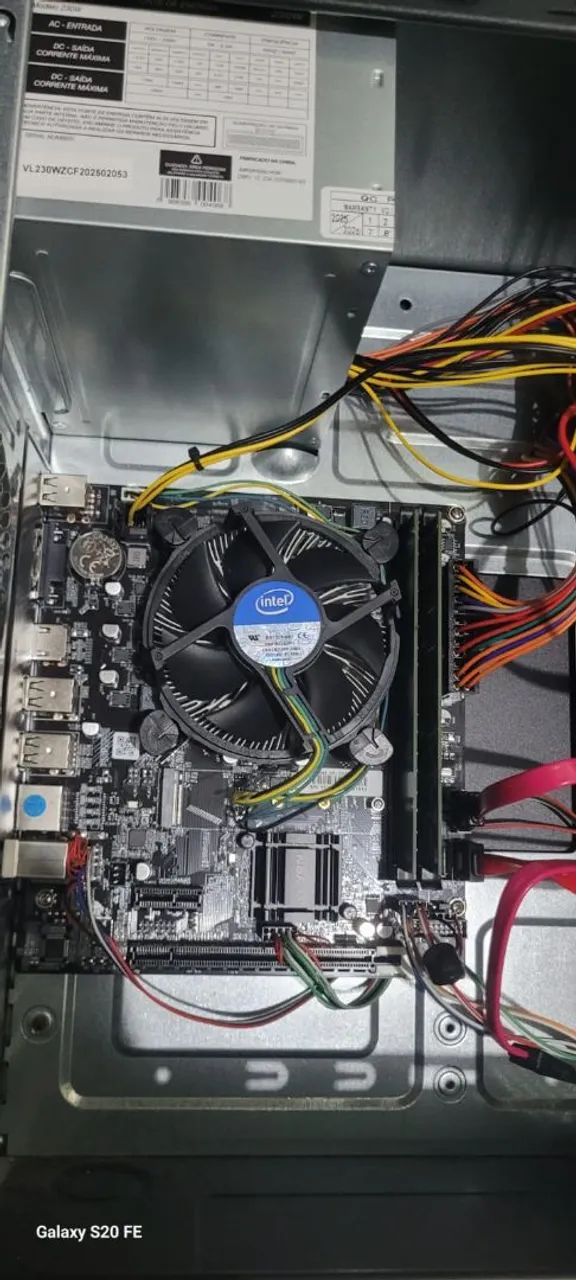 CPU Core I3, 4gb ram, HD 500gb, Placa mãe Nova - Foto 5