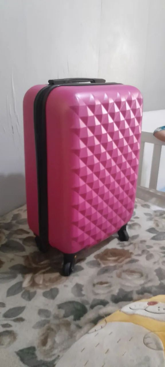 Mala de Viagem Rosa Choque - Foto 2