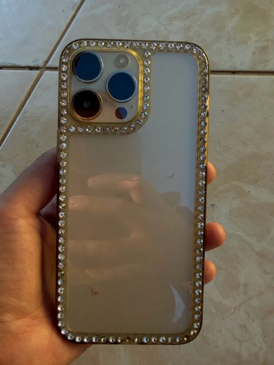IPHONE 14 PRO MAX 128 DOURADO - Foto 2
