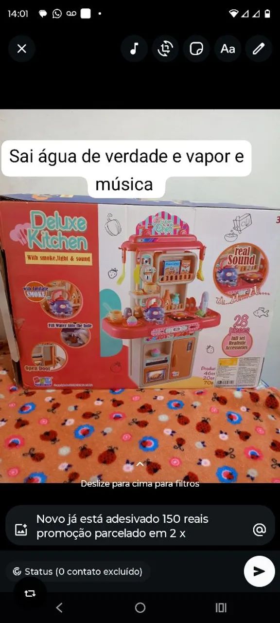 Fogão infantil 