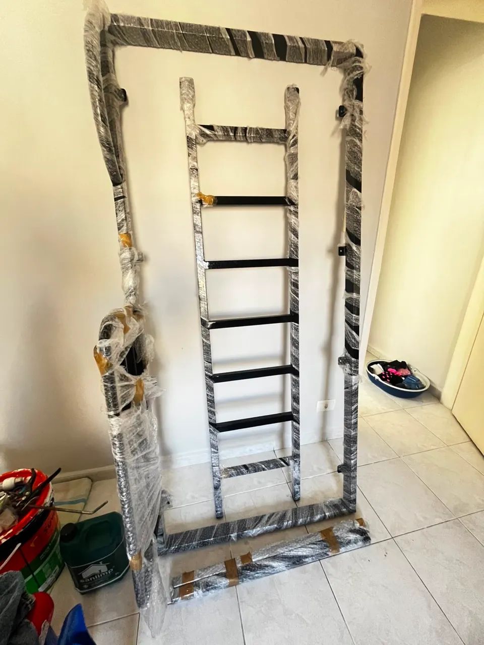 Cama suspenda de ferro NOVA - Foto 4