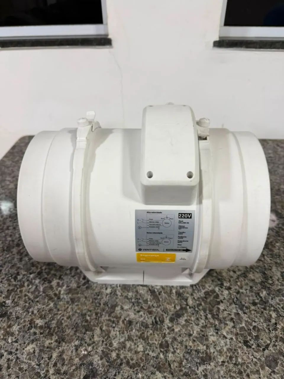 Exaustor axial 200mm