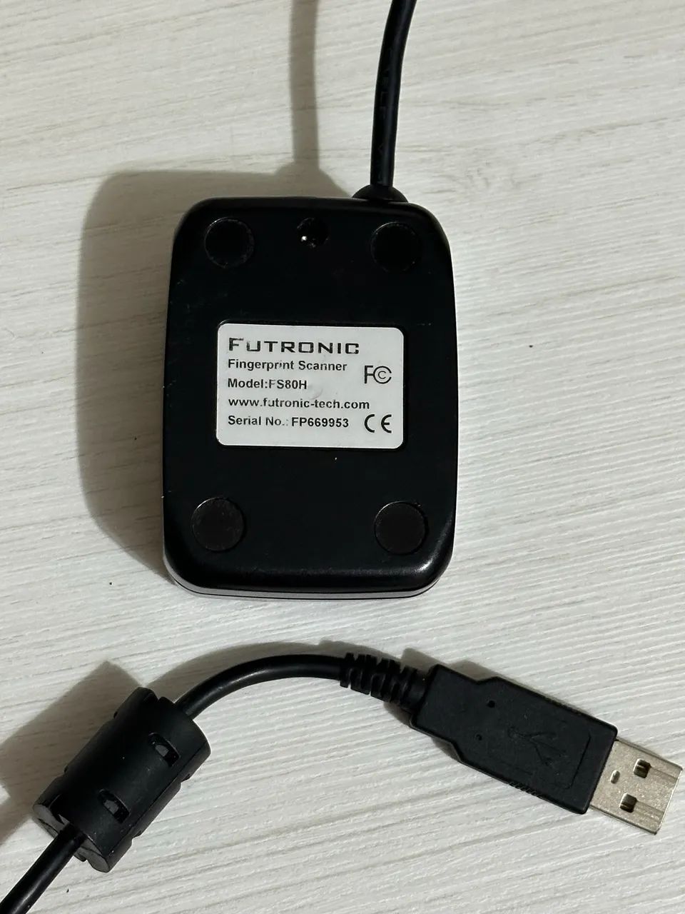 Leitor Biométrico Futronic FS80H