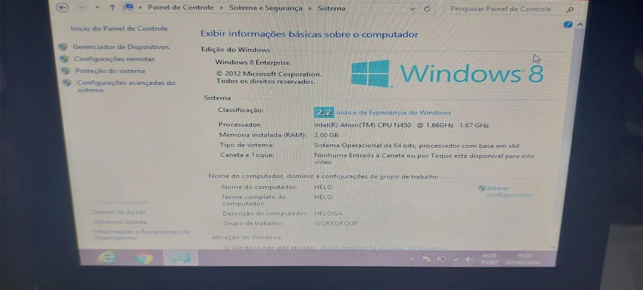 Notebook hp 210 em excelente estado  - Foto 3