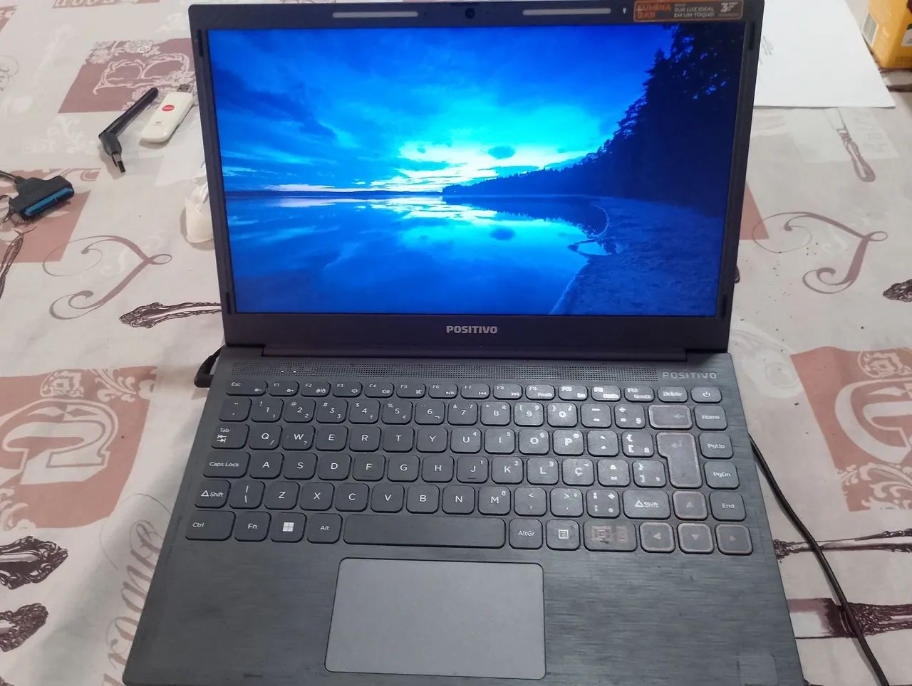 Vendo notebook c14 4GB RAM 228G ótimo para trabalhar  - Foto 3