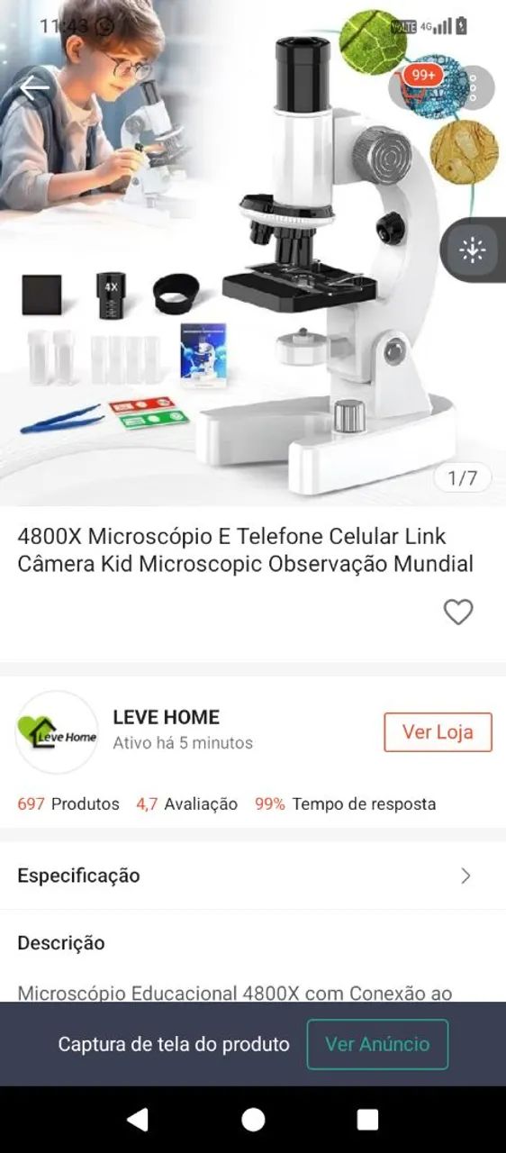 Microscópio  - Foto 2