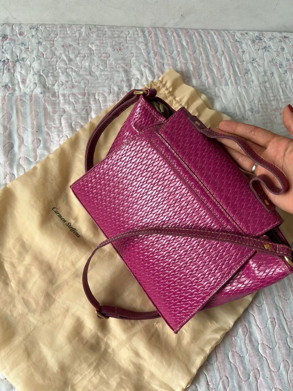 Bolsa CSteffens Original Rosa - Foto 5