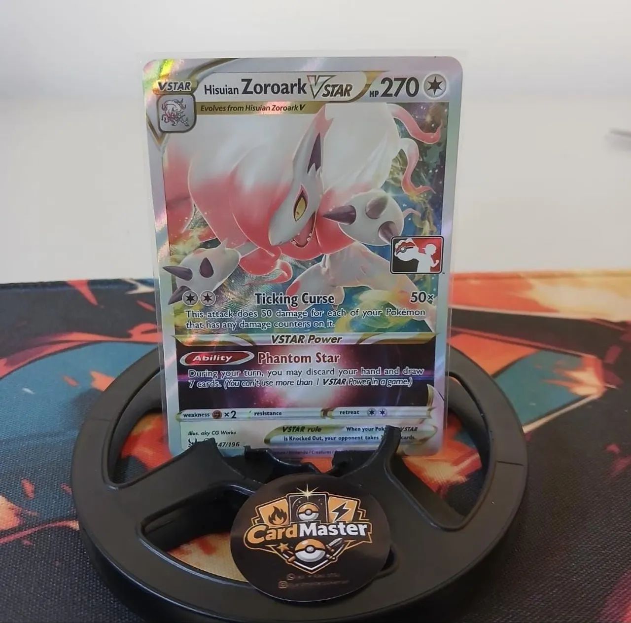 Carta Zoroark Vstar inglês 