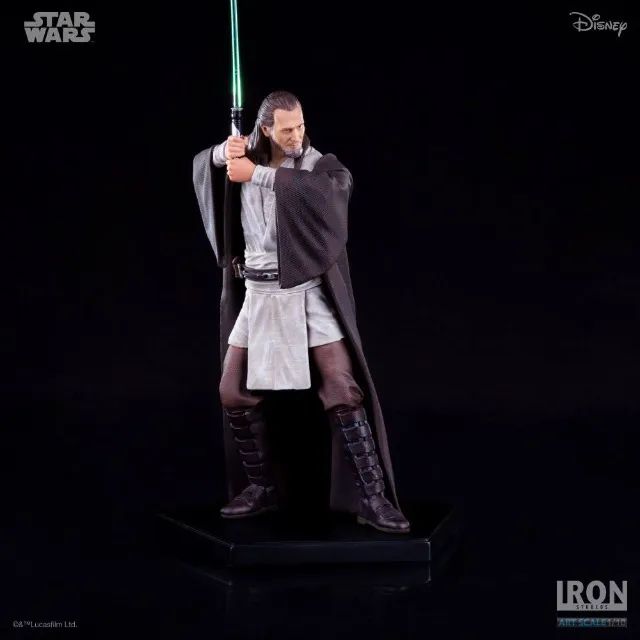 Qui-gon Jinn - Star Wars - Ep. I Iron Studios Art Scale 1/10  - Foto 2