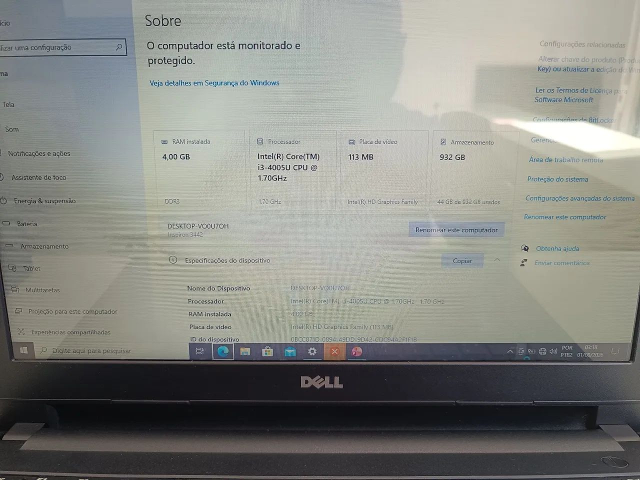 Notebook Dell Inspiron 3442 - Foto 4