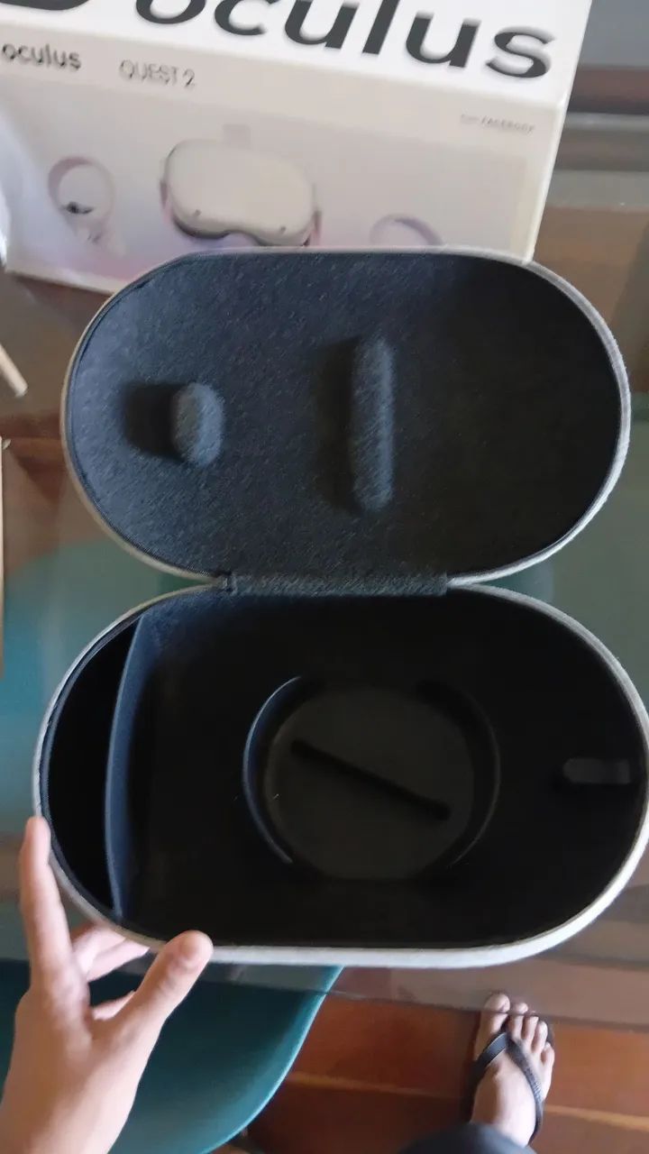 Oculos VR Quest 2 + Case para o Quest 2 - Periféricos e Acessórios