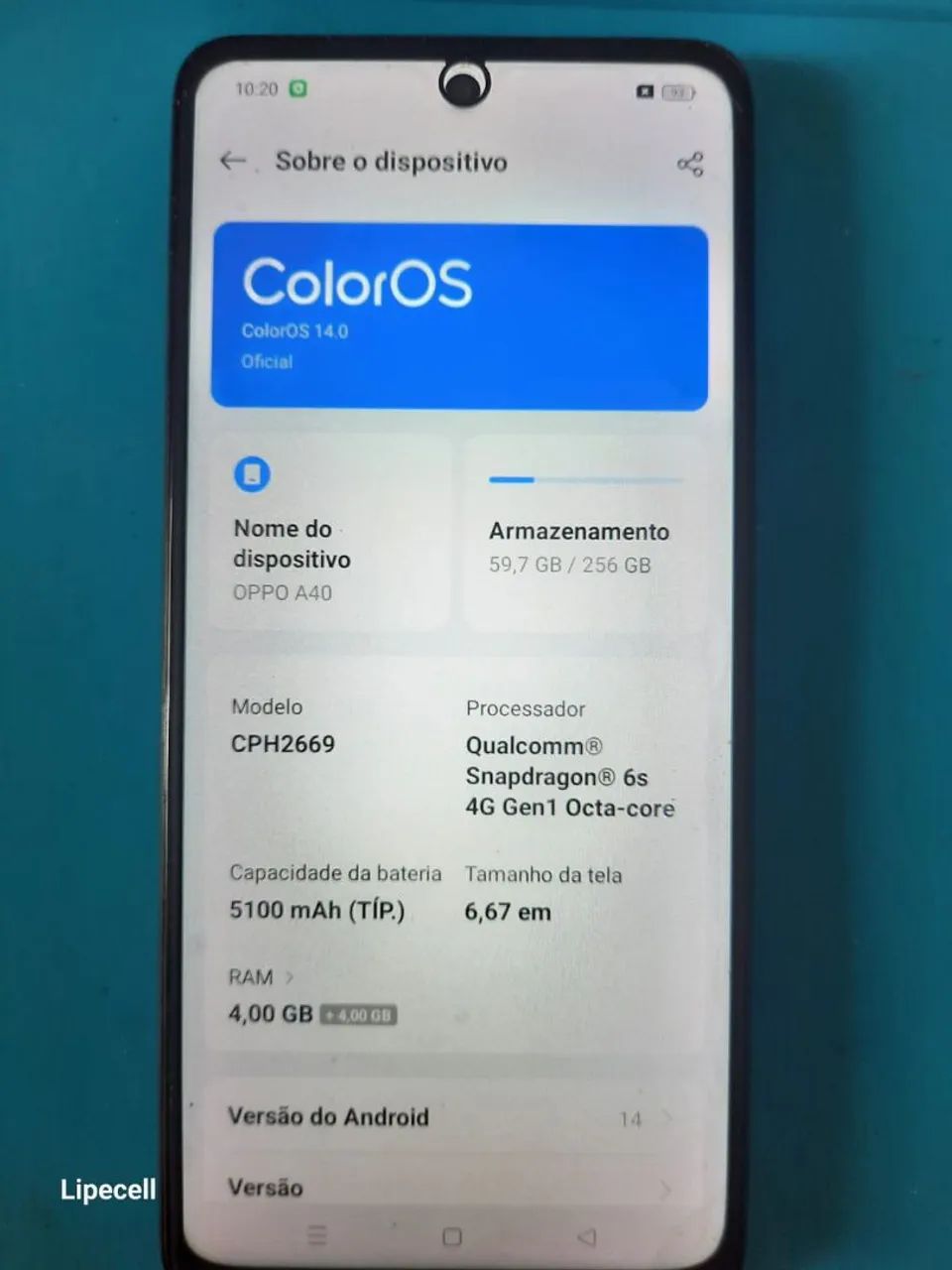 Celular Oppo A 40 - Foto 4
