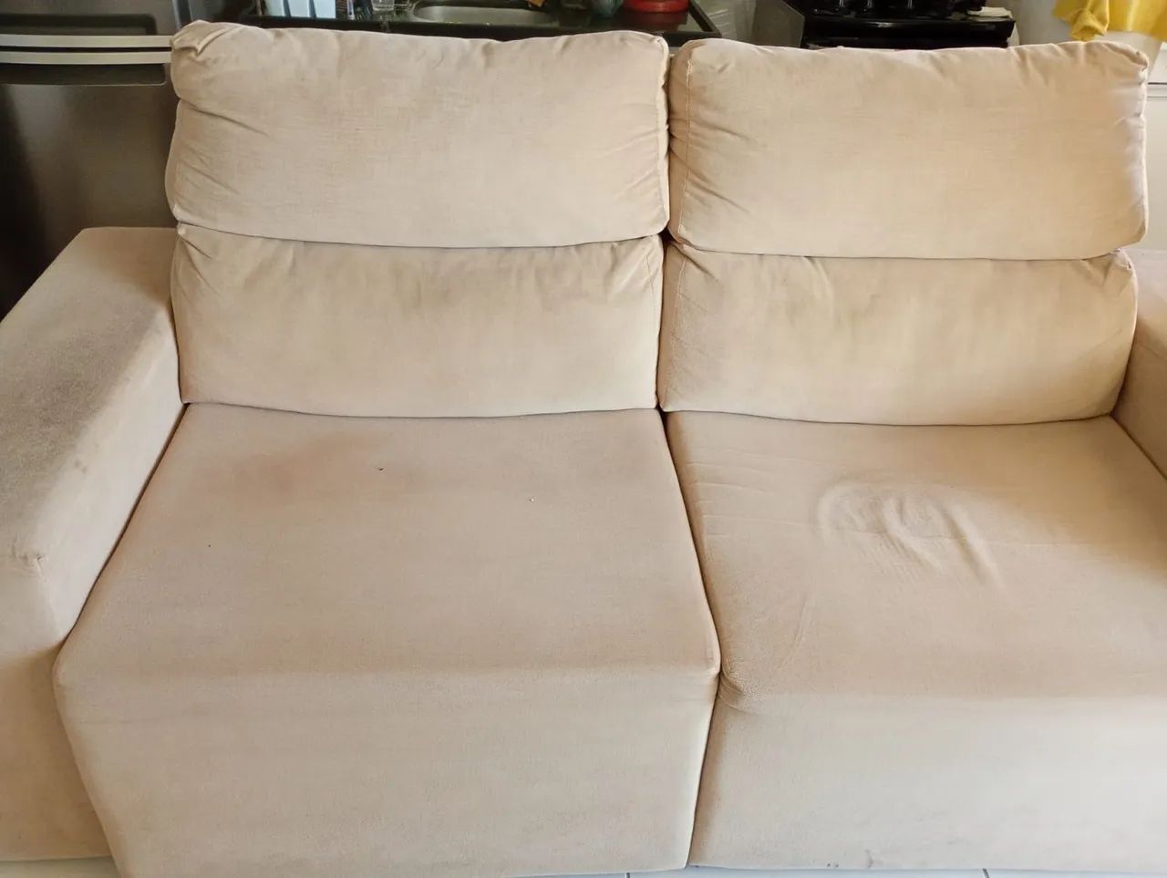 2 Sofás Retráteis de 2 e 3 lugares usados - Foto 4