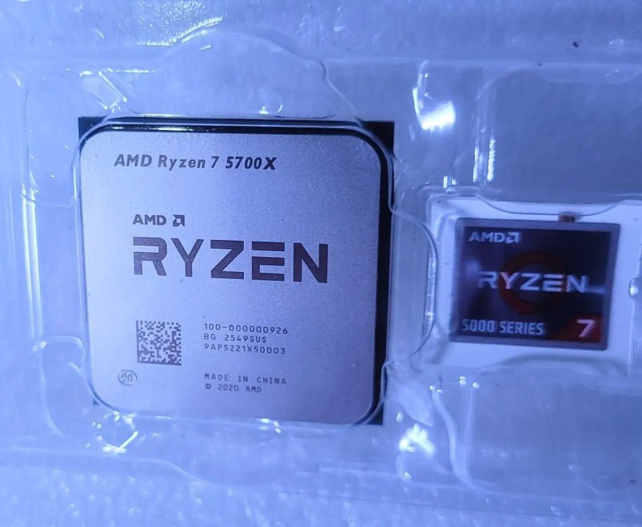 Processador Ryzen 7 5700x AM4 8 Núcleos 16 Threads 4.6GHz  - Foto 2
