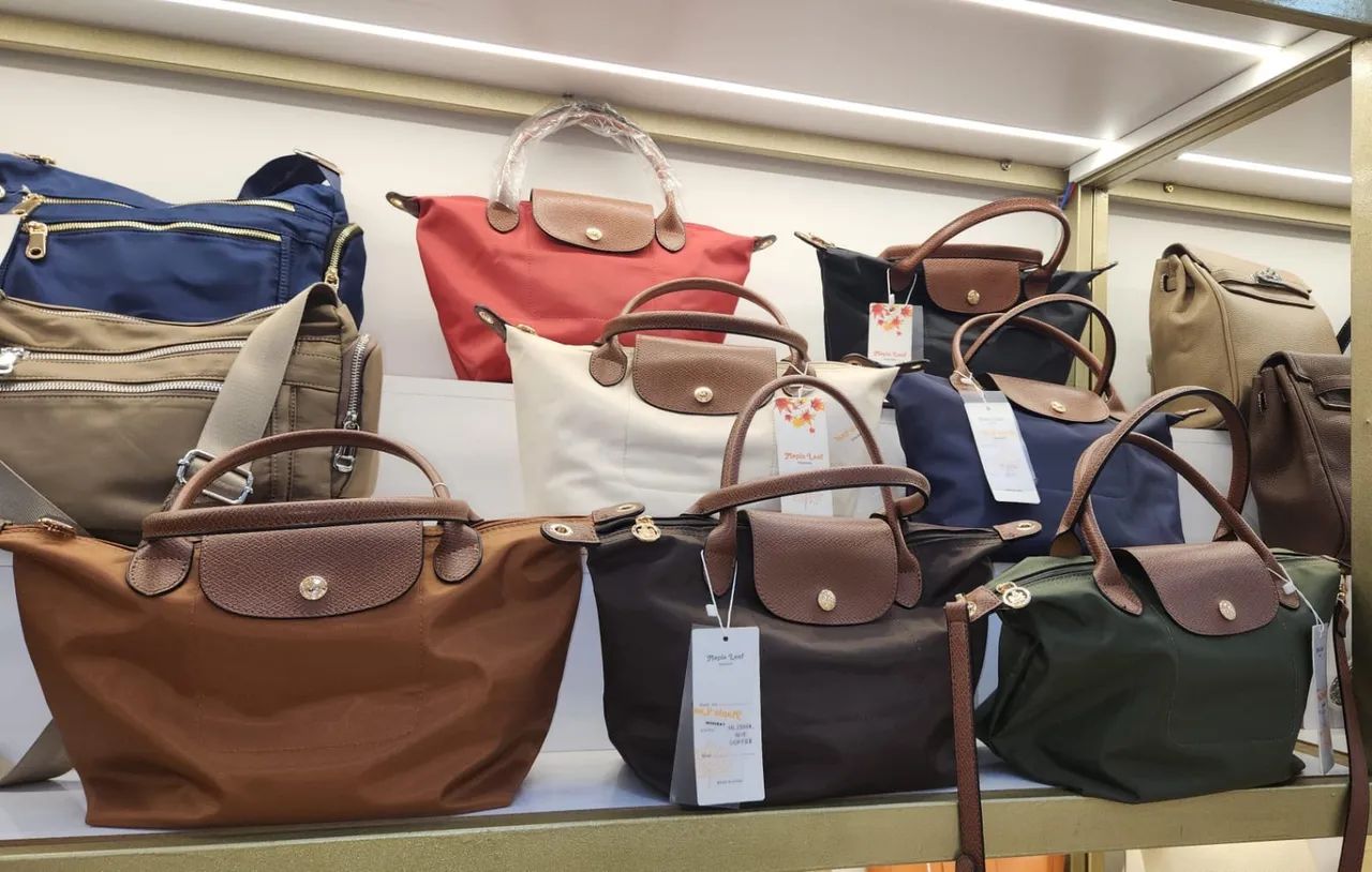 Bolsa média inspiração longchamp