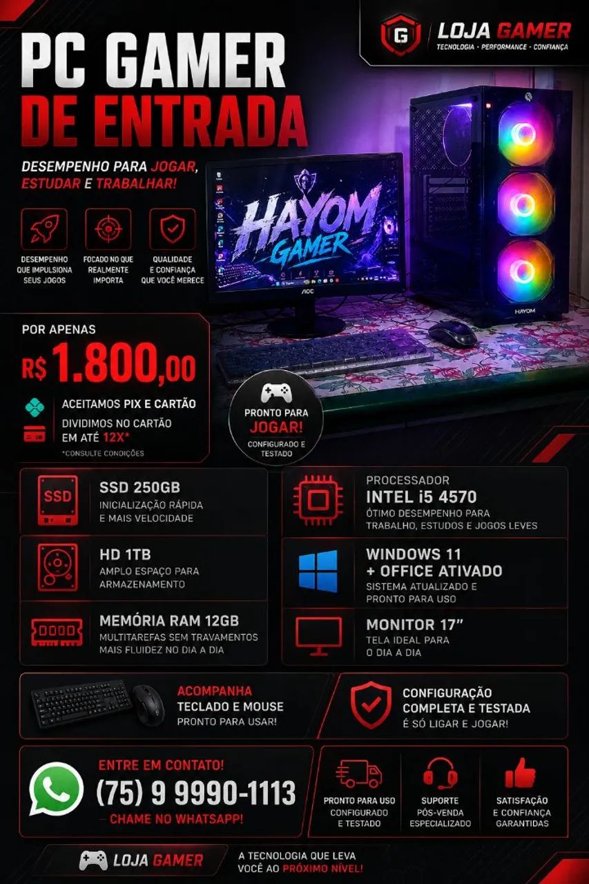 COMPUTADOR COMPLETO - Foto 5