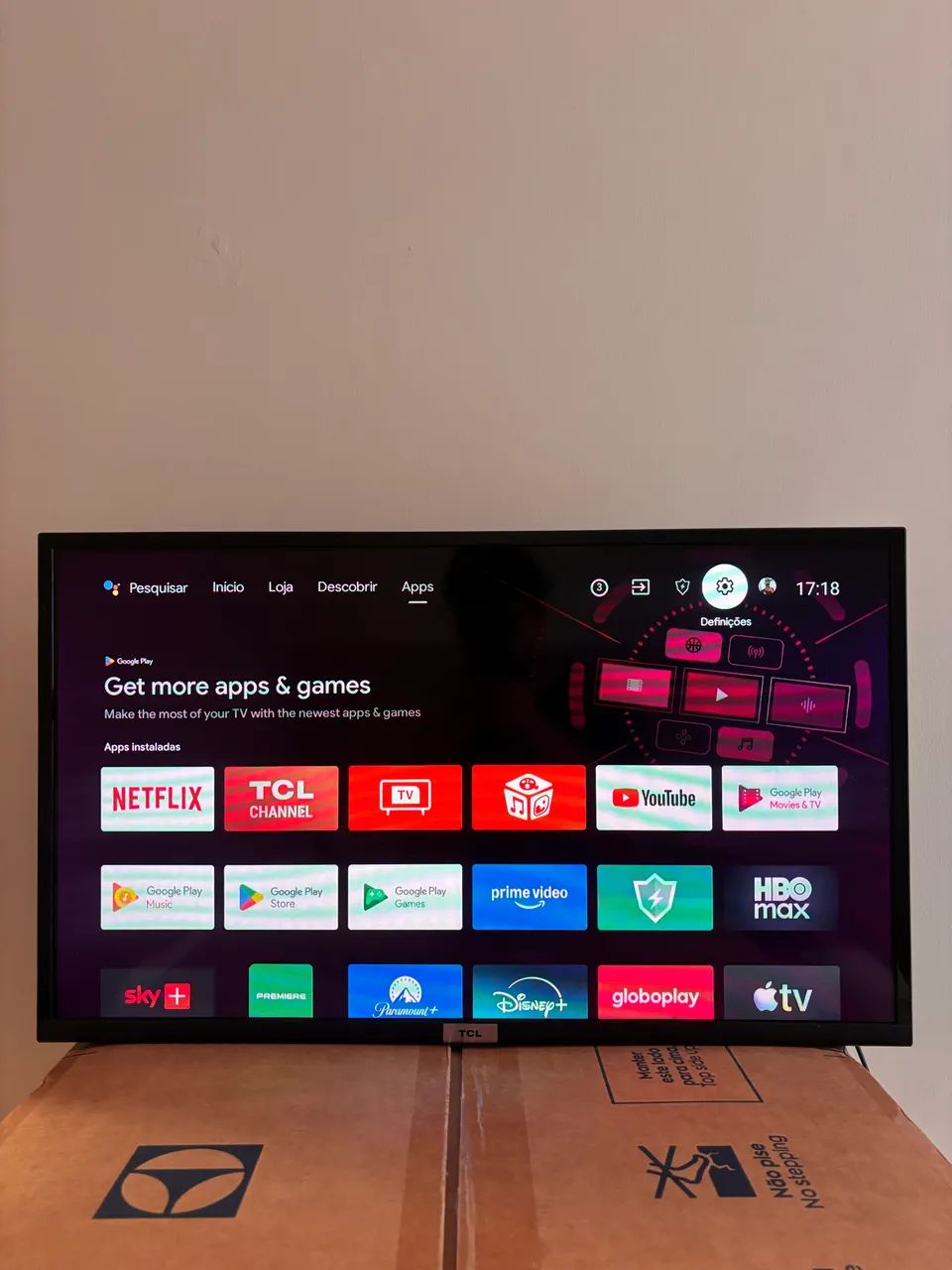 Smart TV TCL 32 Polegadas - Union TV V9 - Foto 3
