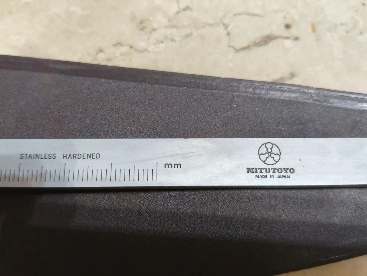 Paquímetro de Profundidade Mitutoyo Analógico 150mm - 0,02mm 527-101 com Ajuste Fino - Foto 3