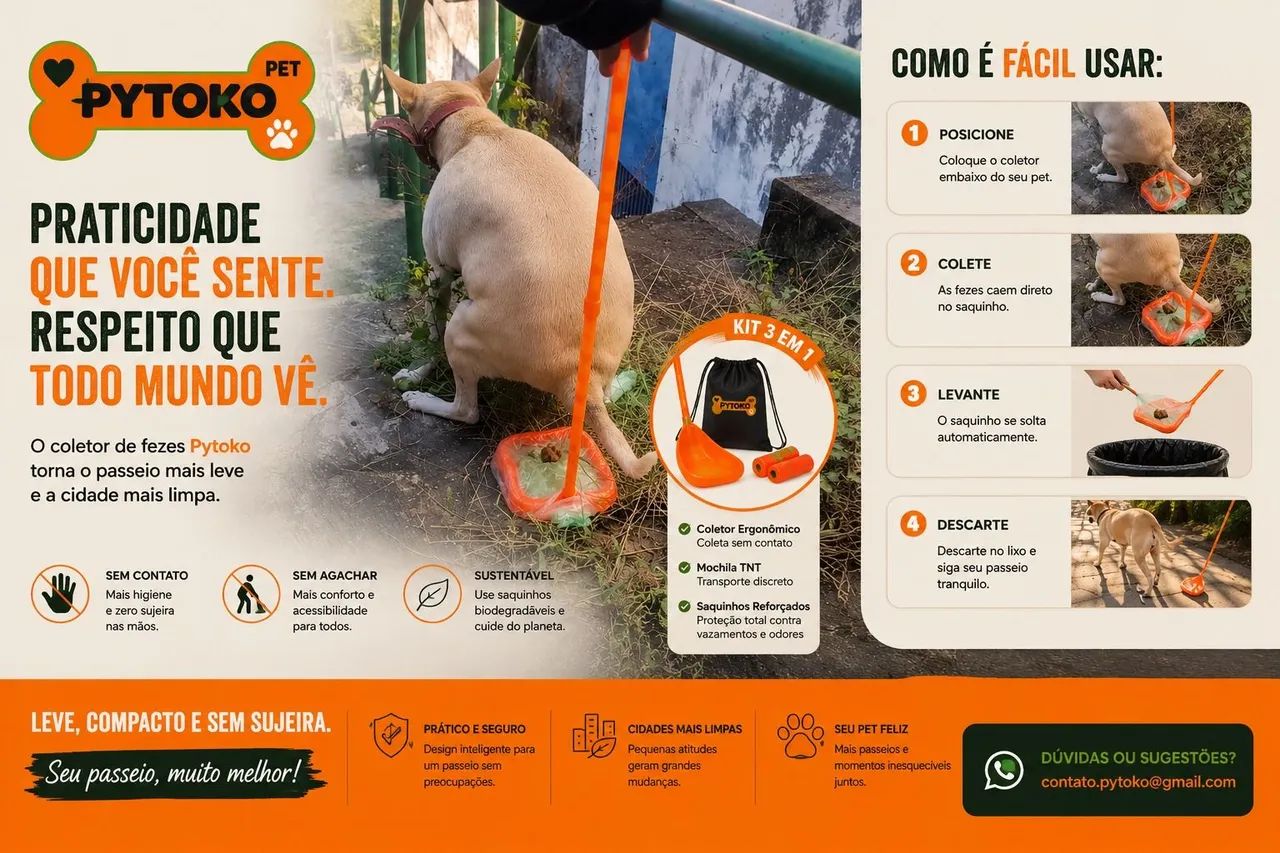 KATA. FEZES DE. cachorro (. PET - Foto 4