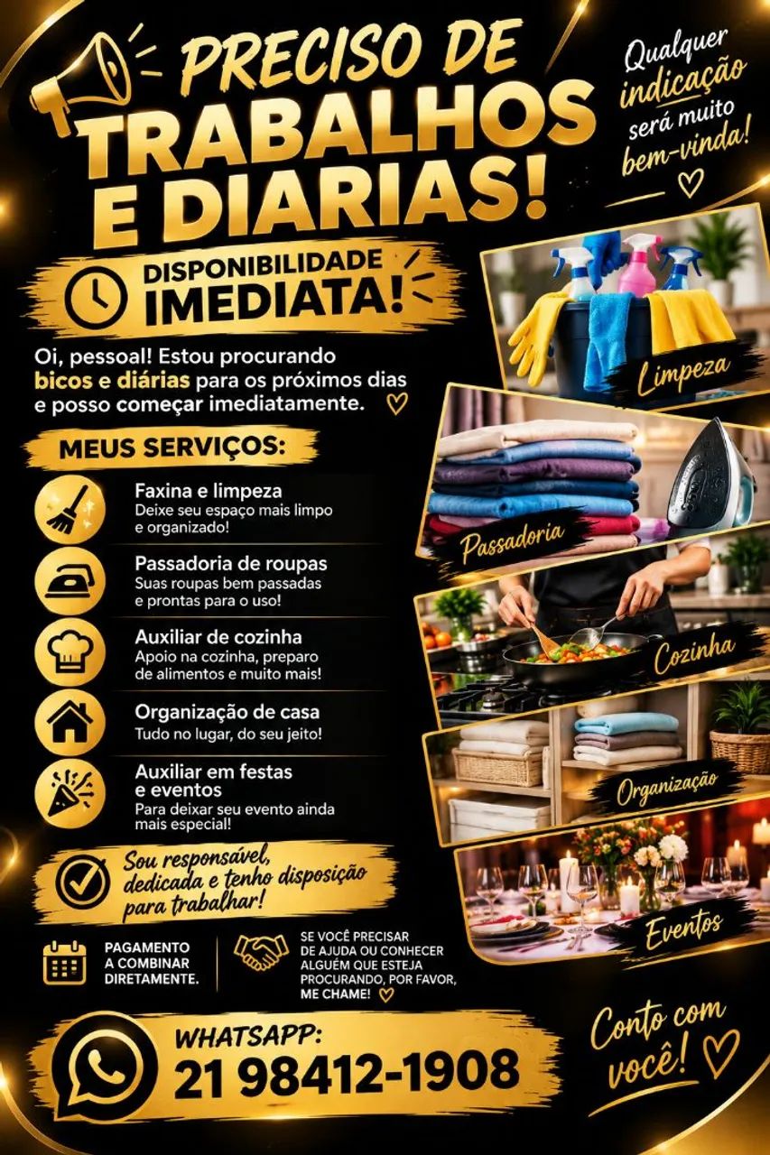 Preciso de diária 