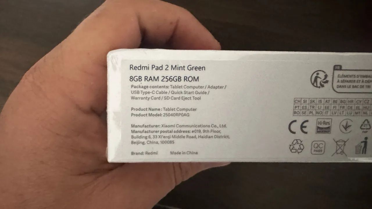 Redmi PAD 2 256gb 8 RAM lacrado cor green  - Foto 2
