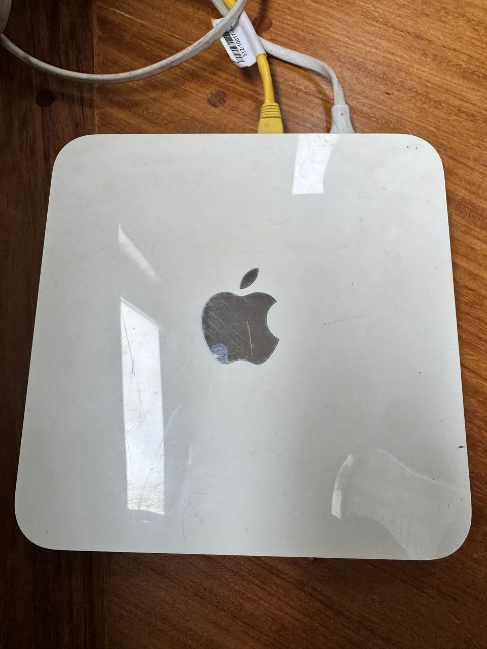 Apple AirPort Time Capsule branco com armazenamento em disco rígido integrado  - Foto 5