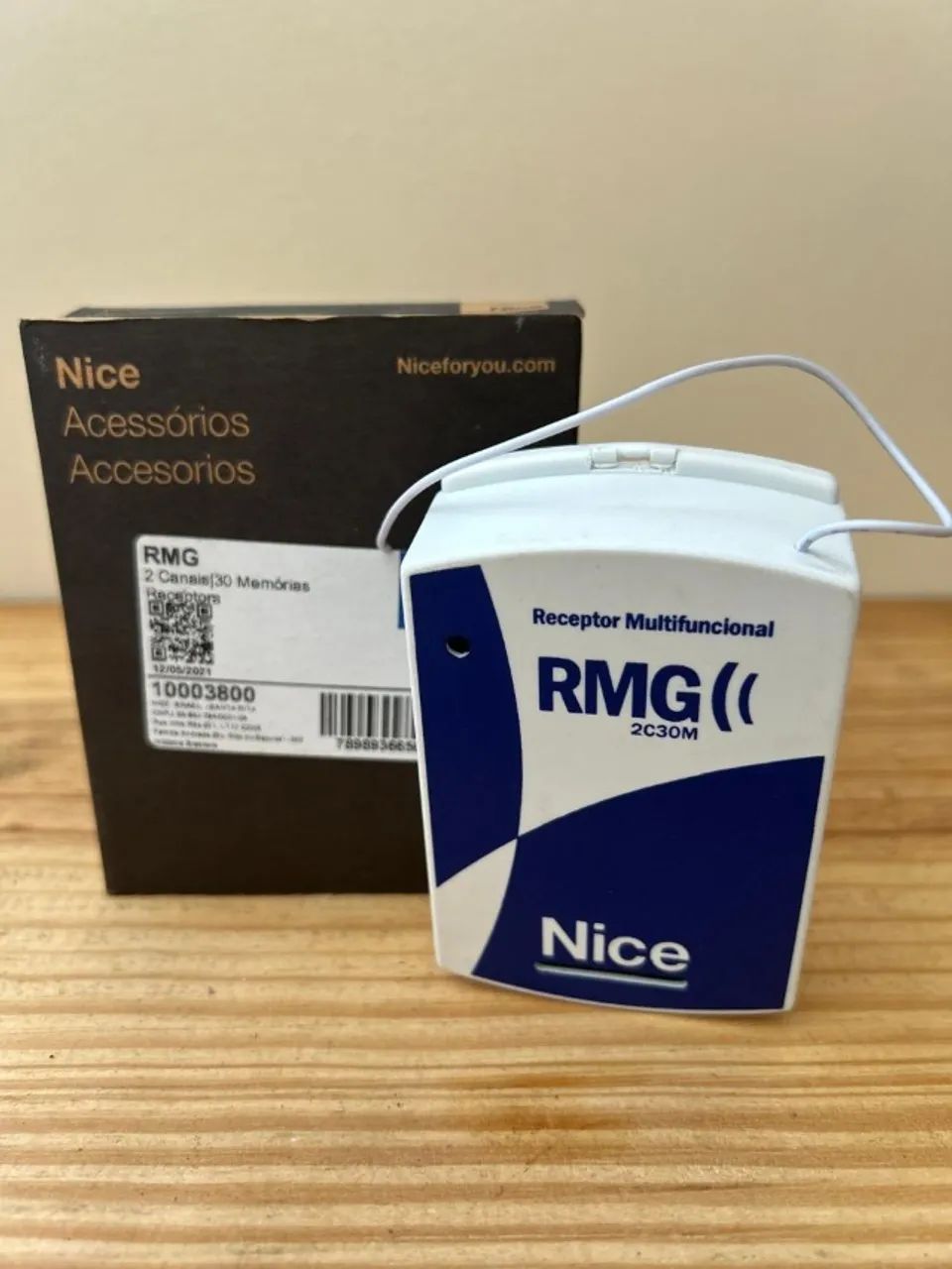 Receptor Multifuncional Nice RMG 2 Canais - 30 Memórias (Novo)