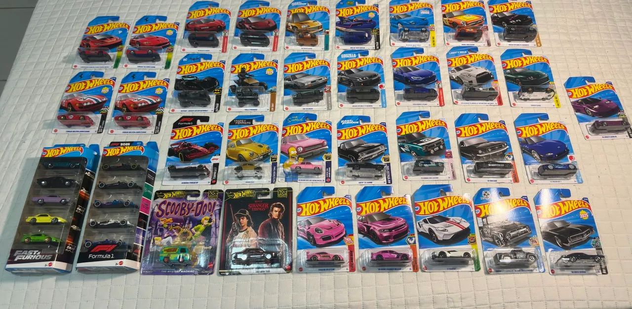 Coleção Hot Wheels 