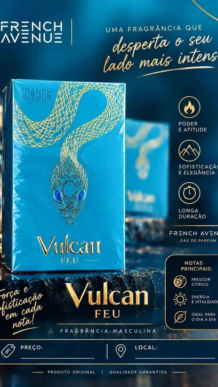 Perfume Vulcan Feu