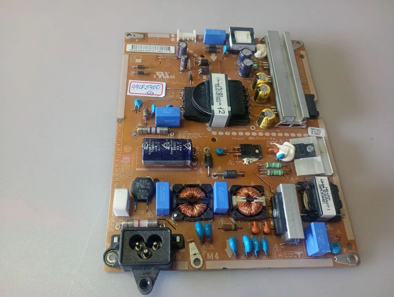 fonte da LG 49lf5400 funcionando perfeitamente 