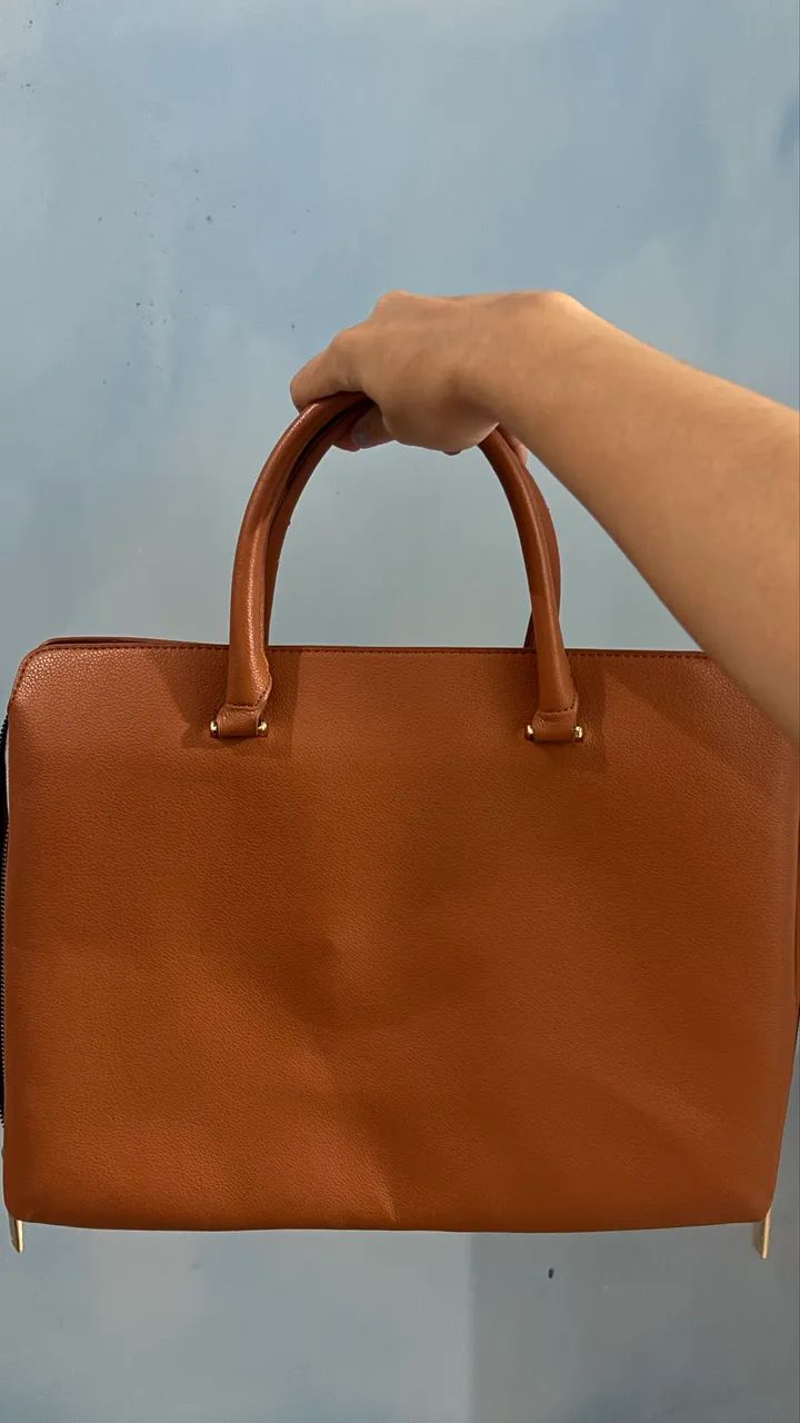 bolsa pasta feminina usada - Foto 3