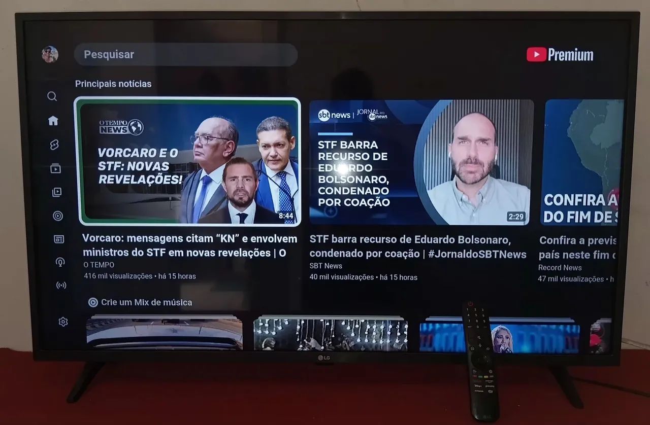 Tv smart com Wi-Fi e Bluetooth 43 polegadas  - Foto 3