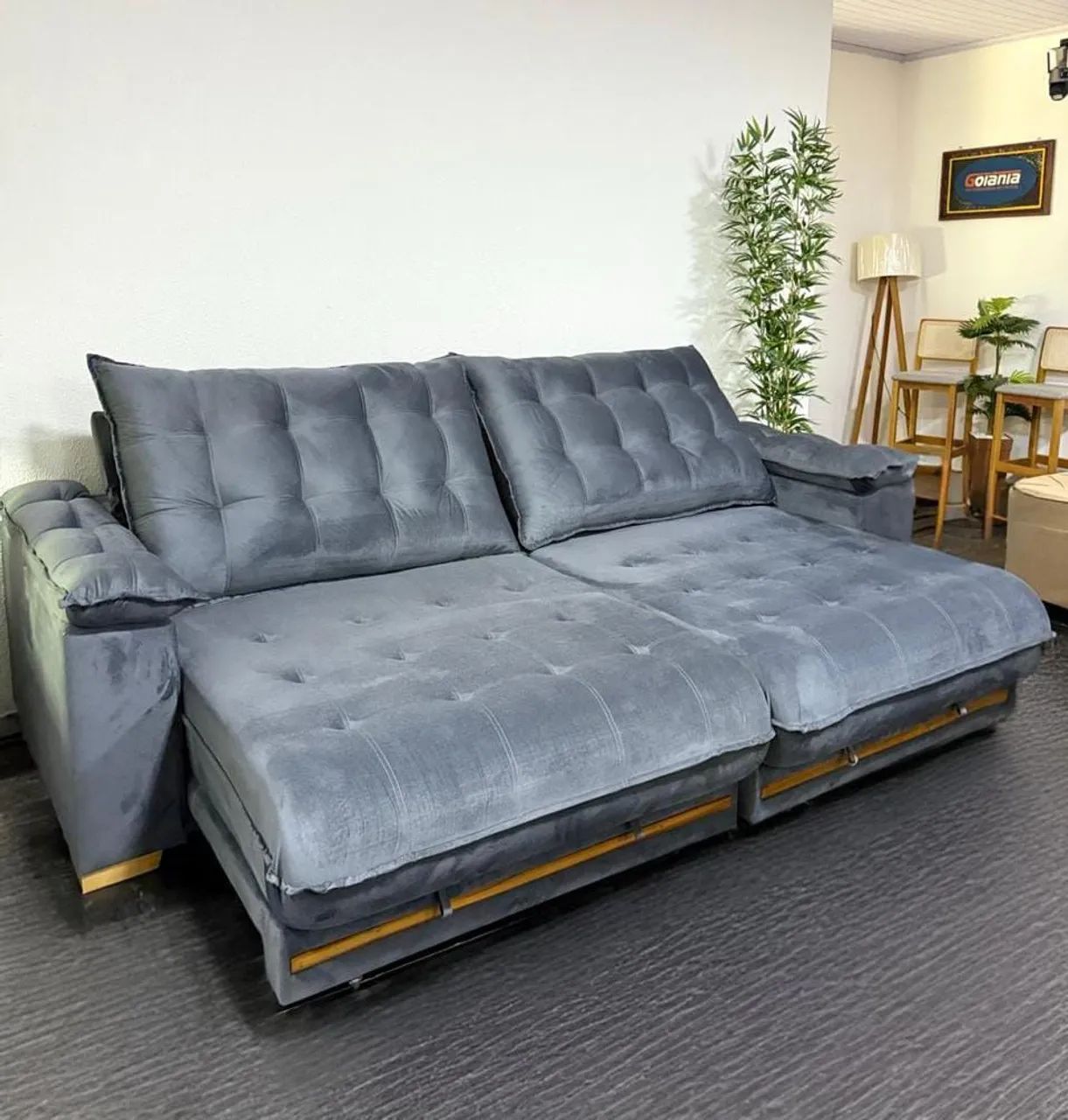 SOFA RETRÁTIL E RECLINÁVEL - LARGURA 2.90CM - Foto 2