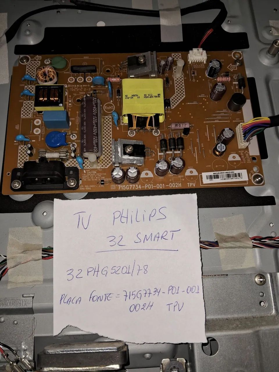 Vendo TV Philips retirar pecas - Foto 2