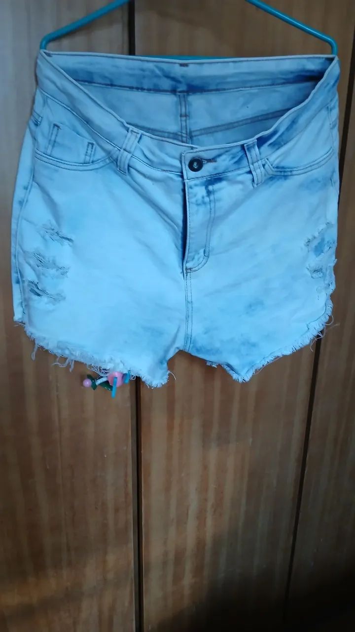 LOTE DE 3 SHORTS FEMININO 46