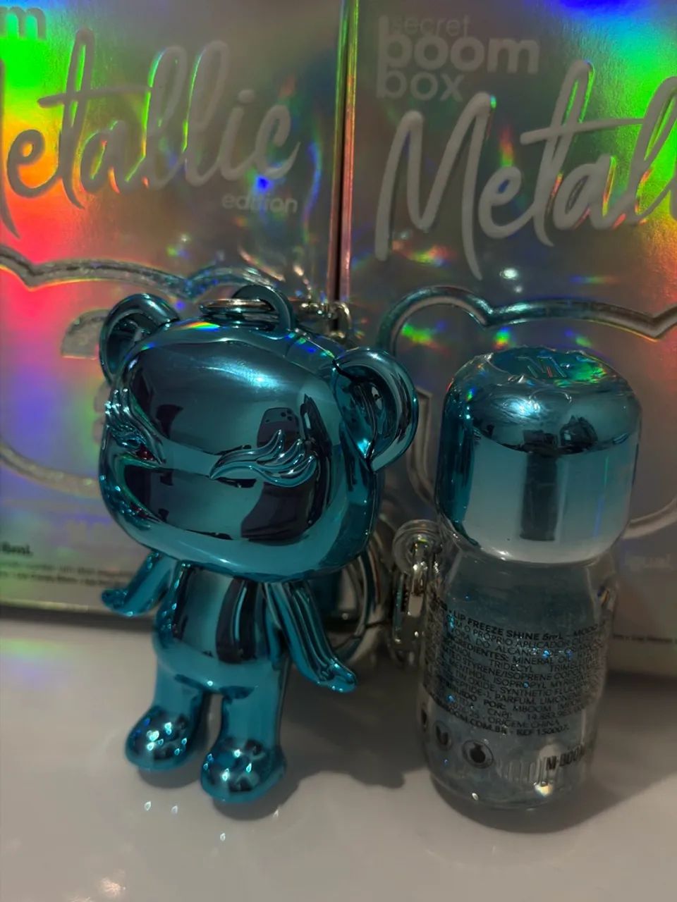 Gloss metalic mboom azul