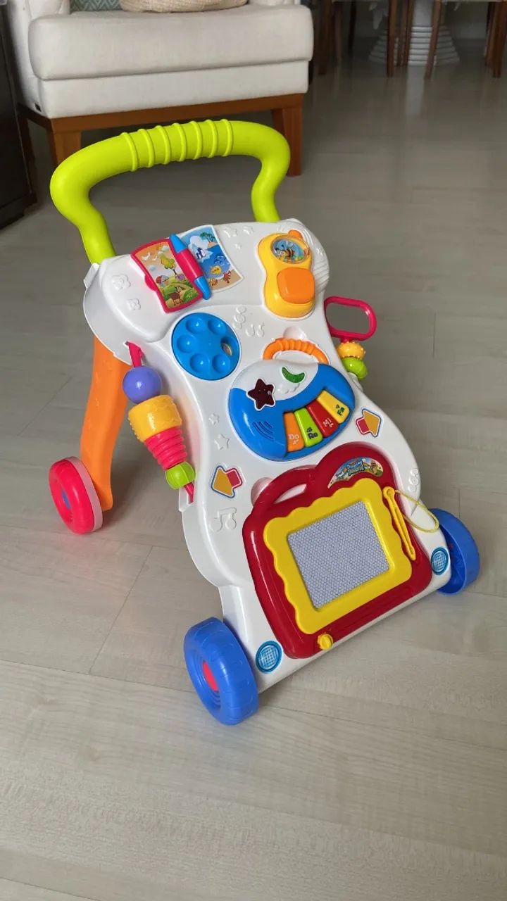 Andador bebê menino