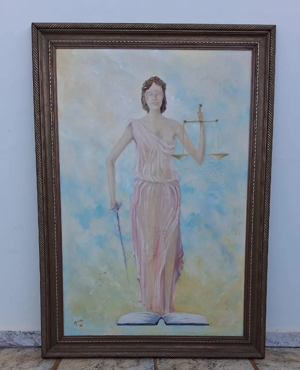 Quadro Dama da Justiça