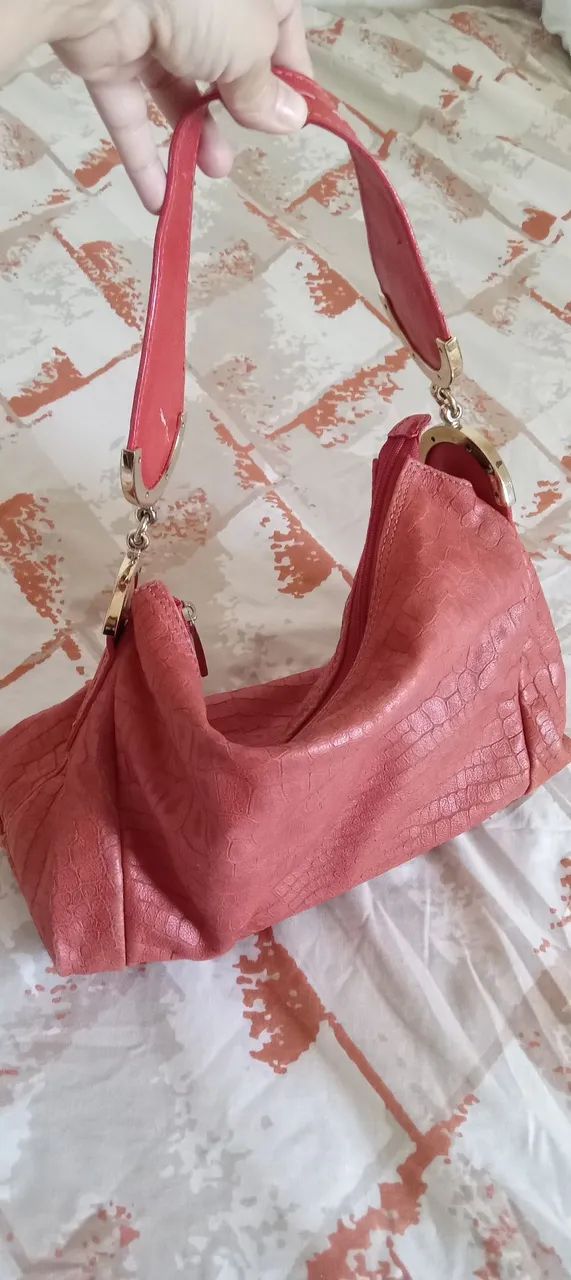 Bolsa couro legítimo ,Luz da lua. - Foto 2
