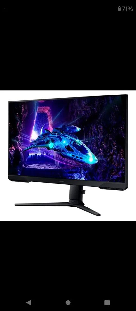 MONITOR GAMER SAMSUNG SEMI NOVO - Foto 3