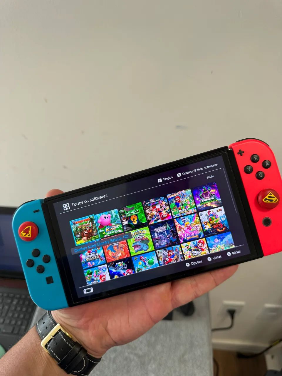 Nintendo Switch oled desbloqueado  - Foto 2