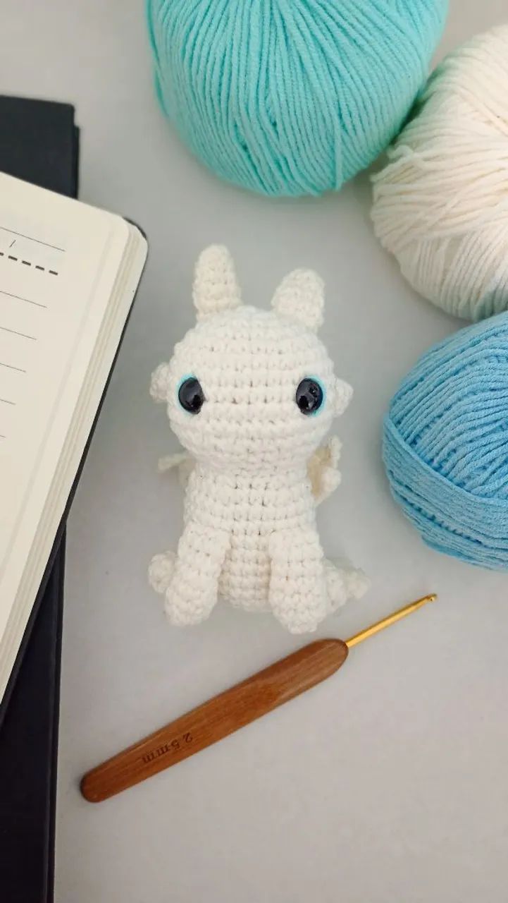 Amigurumi Banguela e Fúria da Luz - Foto 3