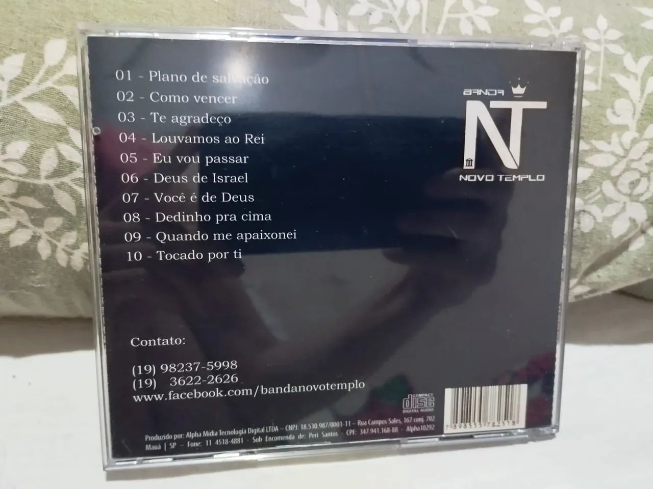 Cd banda novo templo (plano de salvação) - Foto 2