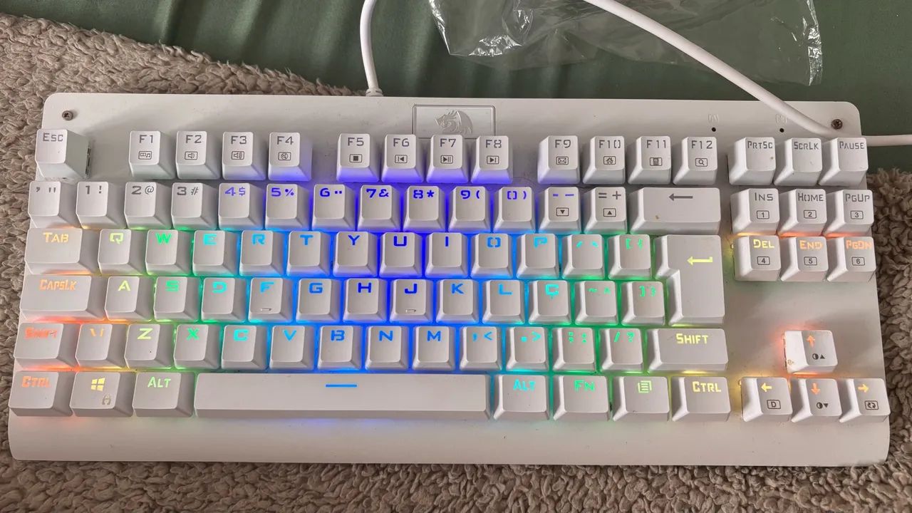 Teclado Mecanino Redragon Dark Avenger (SWITCH MARROM)  - Foto 4