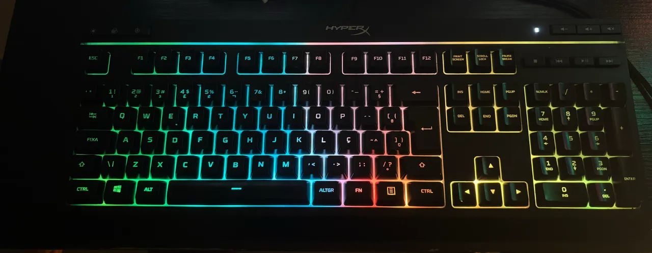 Vendo teclado e mouse HyperX em perfeitas condições/ ACEITO PROPOSTAS E TROCAS - Foto 4